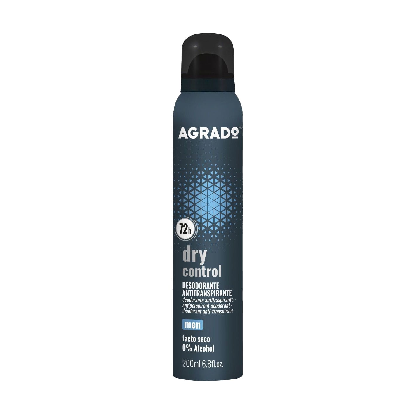 Дезодорант-спрей Agrado Dry Control 72h Deodorant Spray чоловічий, 200 мл
